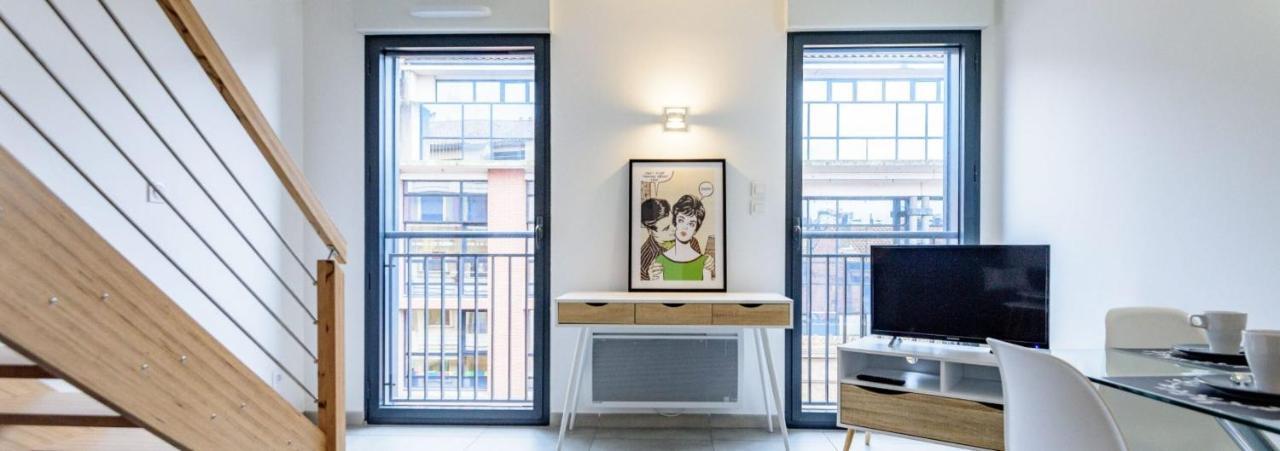 302 - Appartement Duplex Moderne - Jeanne D'Arc, 圖盧茲 外观 照片