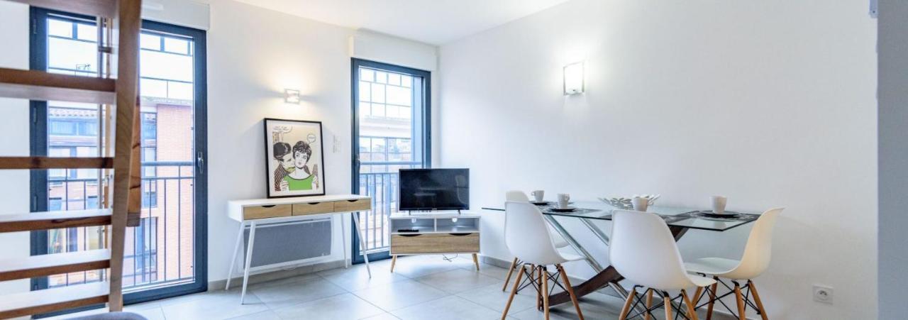 302 - Appartement Duplex Moderne - Jeanne D'Arc, 圖盧茲 外观 照片